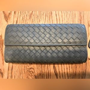 Bottega Veneta Intrecciato continental leather wallet